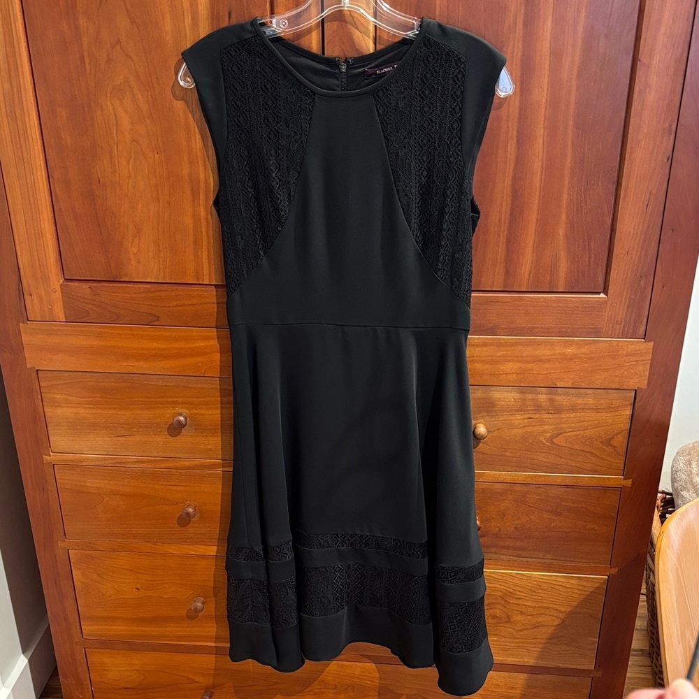 RACHEL Rachel Roy Black Midi Dress